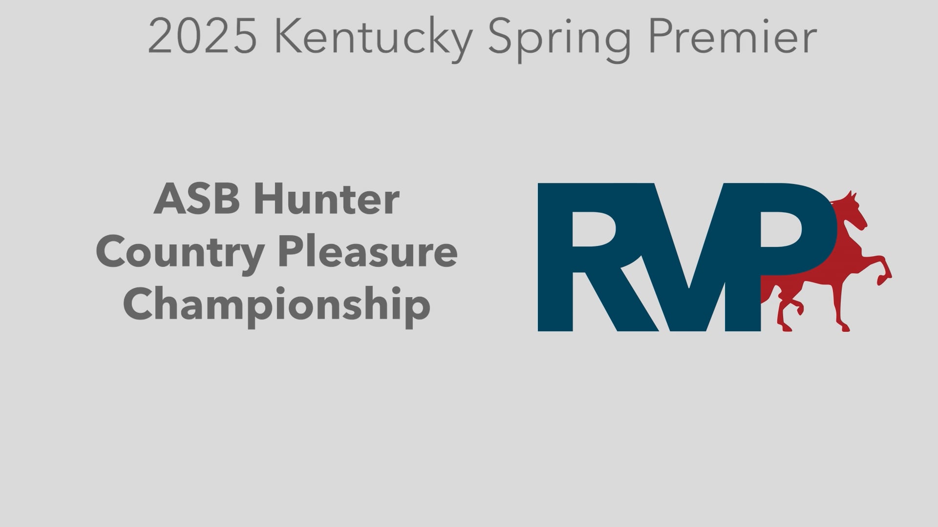 KYSP25 - Class 69 - ASB Hunter Country Pleasure Championship