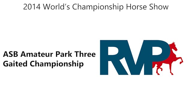 WCHS14 - Class 200 - ASB Amateur Park...