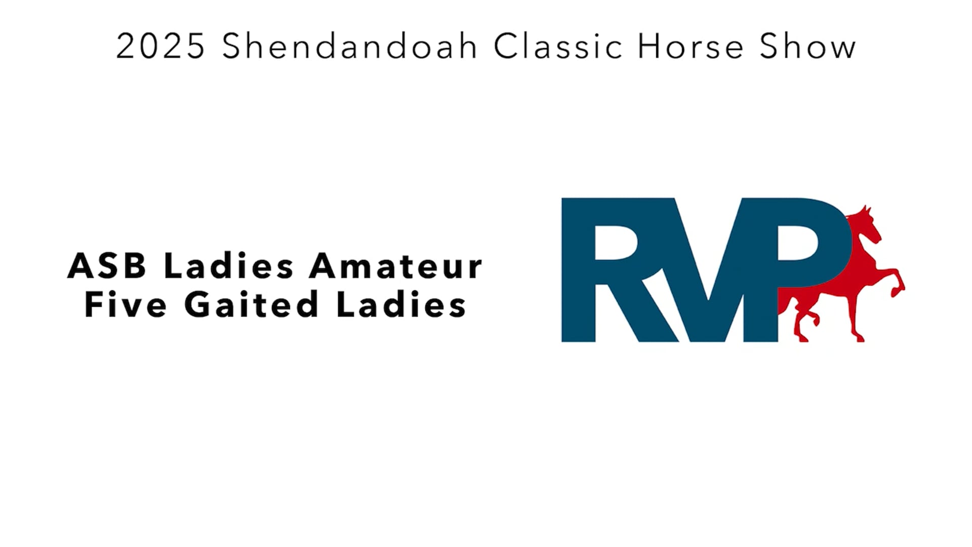 SC25 - Class 79 - ASB Ladies Amatuer Five Gaited Ladies