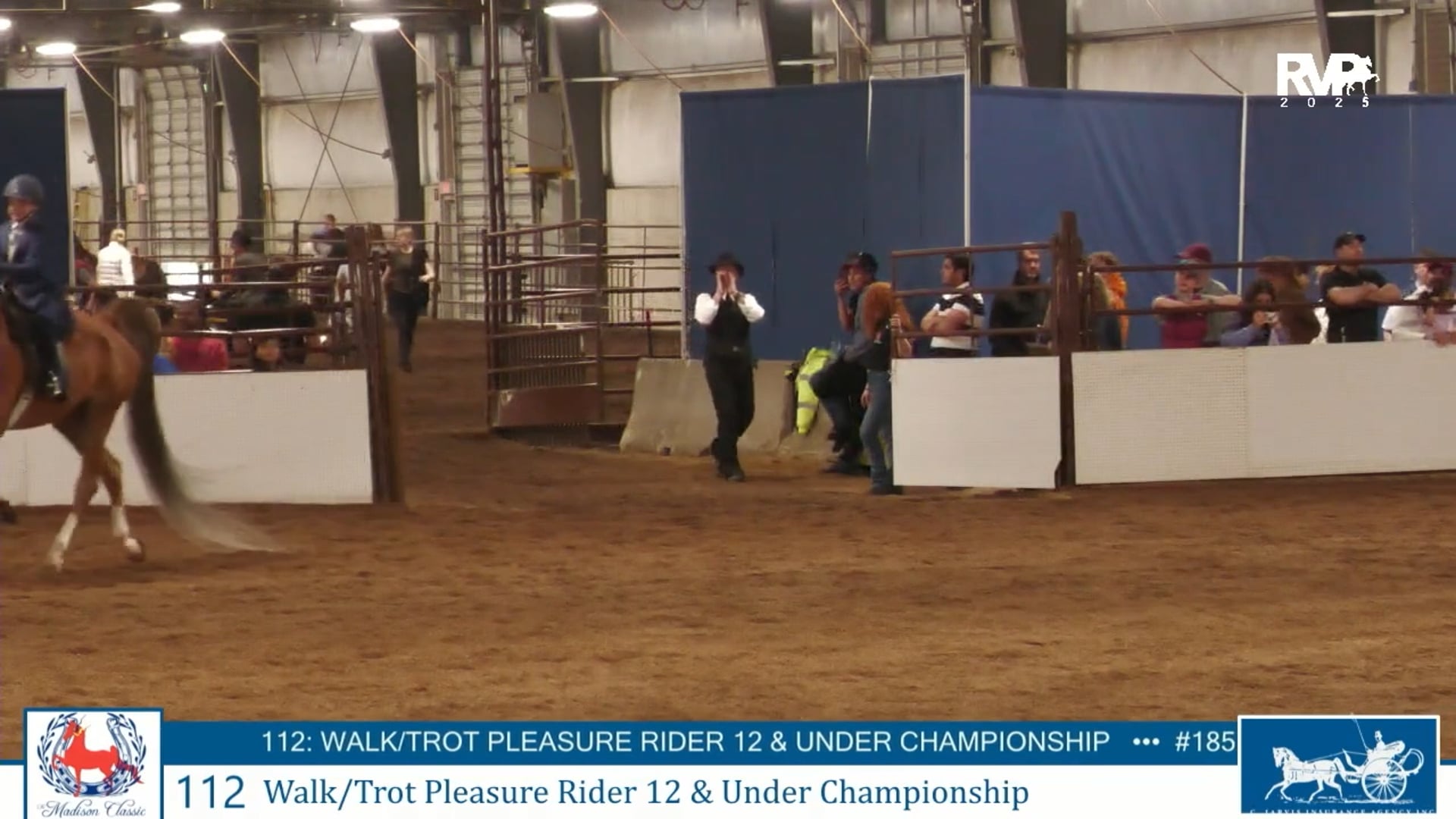 MC25 - Class 112 - Walk-Trot Pleasure Rider 12 & Under Championship