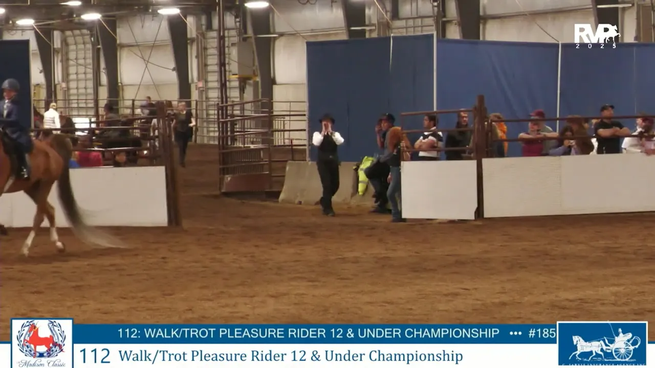 MC25 - Class 112 - Walk-Trot Pleasure Rider 12 & Under Championship ...