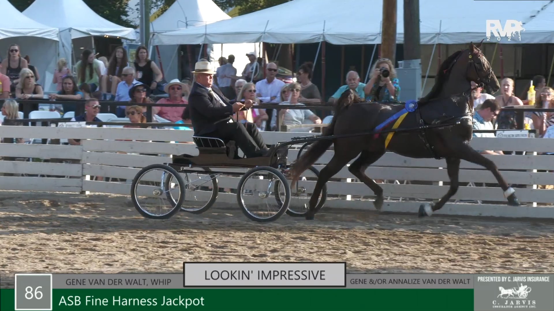 RC21 - Class 86 - Lookin’ Impressive and Gene Van der Walt, whip