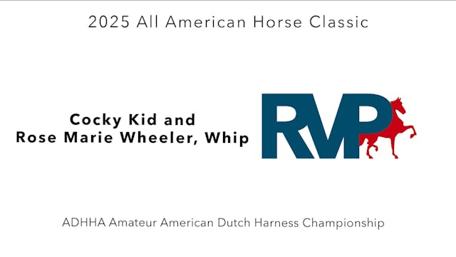 AAC25 - Class 122 - Cocky Kid and Ros...