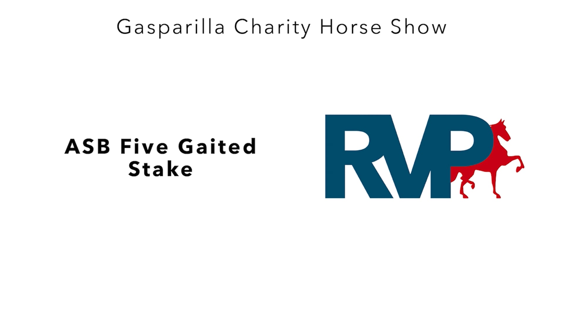 GC25 - Class 177 - ASB Five Gaited Stake