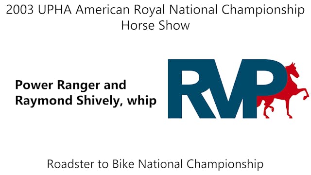 AR03 - Roadster to Bike National Cham...