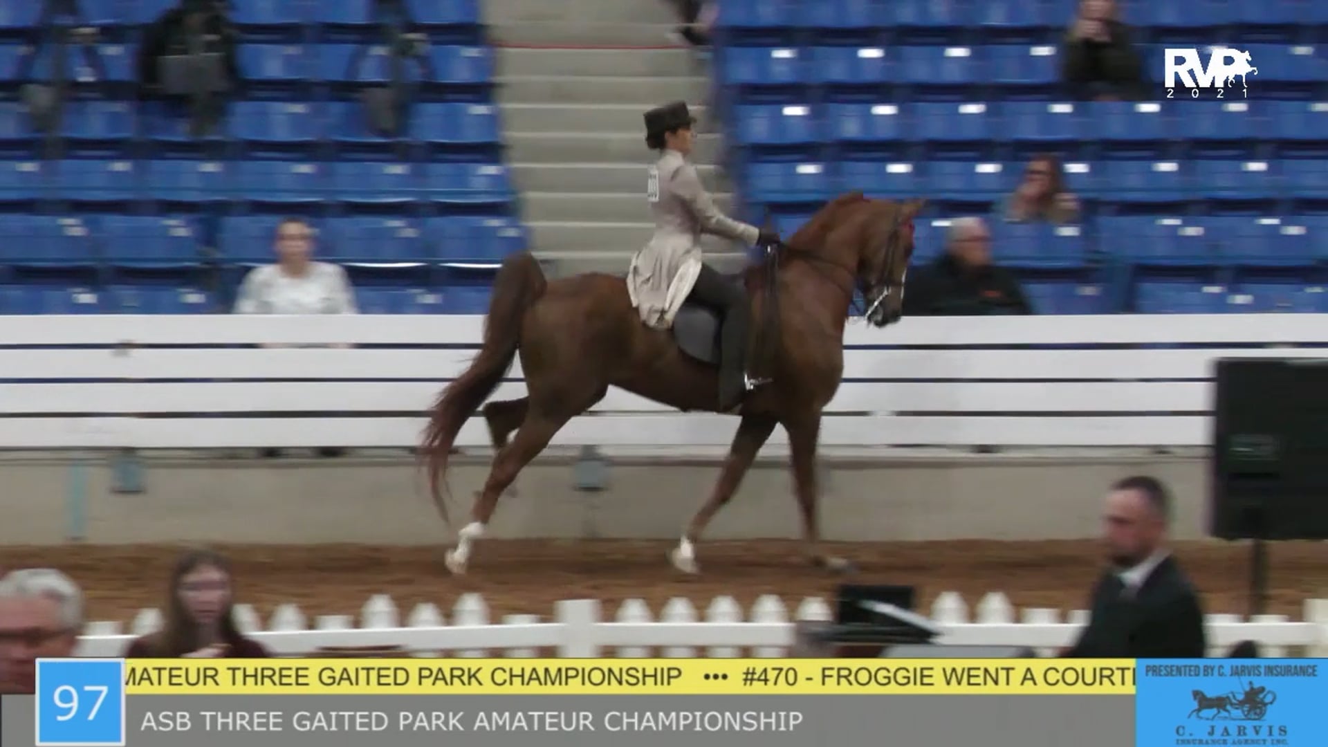 SSSF21 - Class 97 - ASB Three Gaited Park Amateur Championship