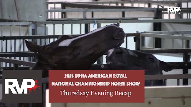 AR23 - Thursday Evening Recap