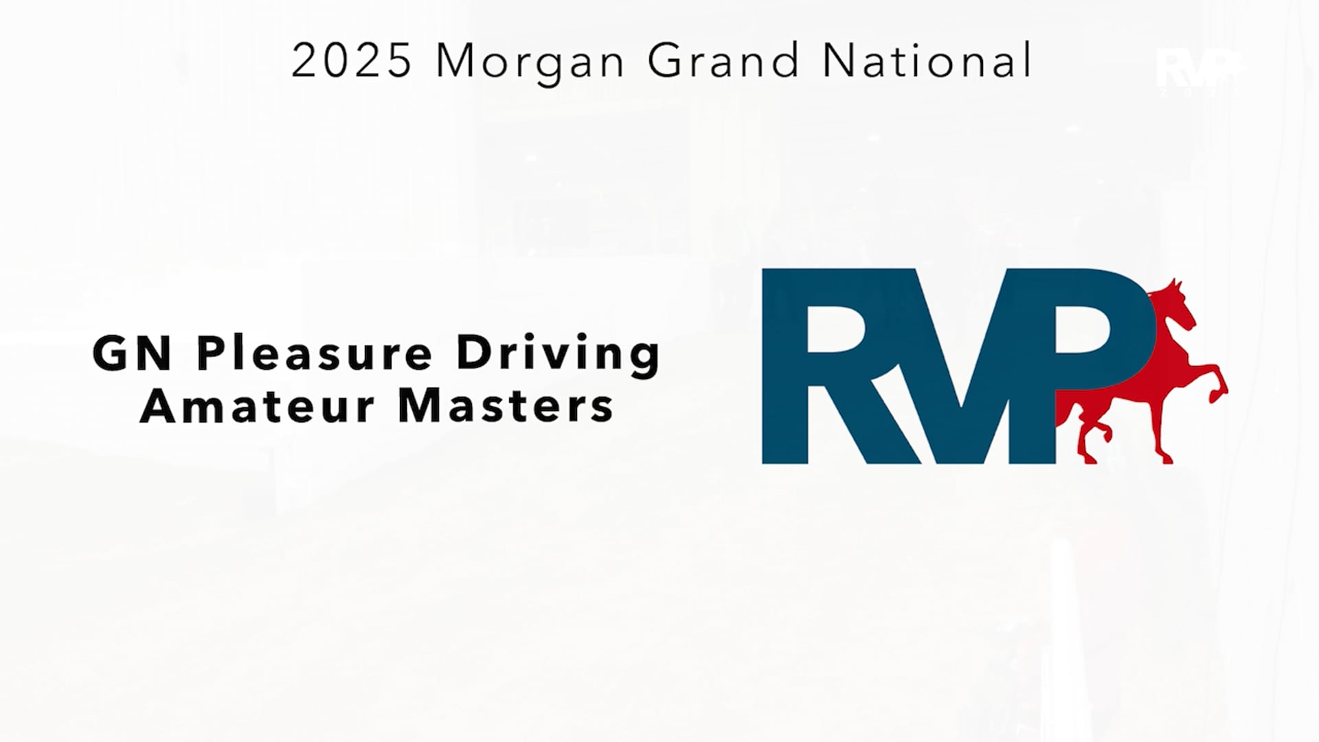 MGN25 - Class 343 - GN Pleasure Driving Amateur Masters