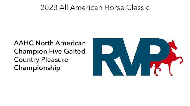 AAC23 - Class 148 - AAHC North Americ...