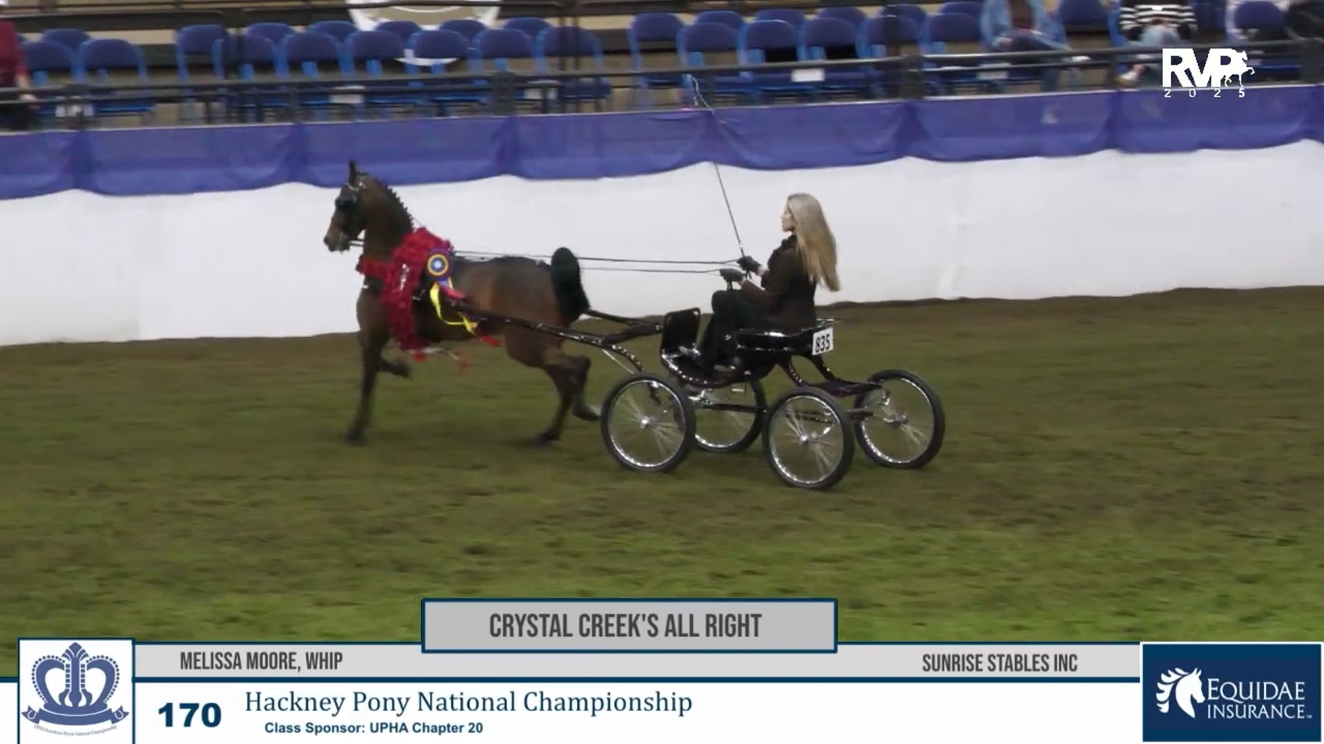 KC25 - Class 170 - Crystal Creek's All Right and Melissa Moore, Whip