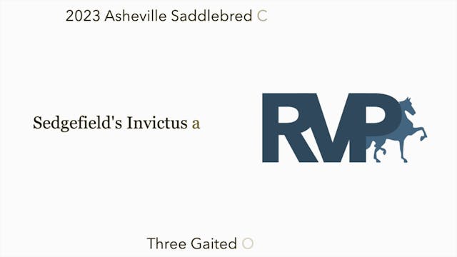 ASC23 - Class 32 - Sedgefield's Invic...