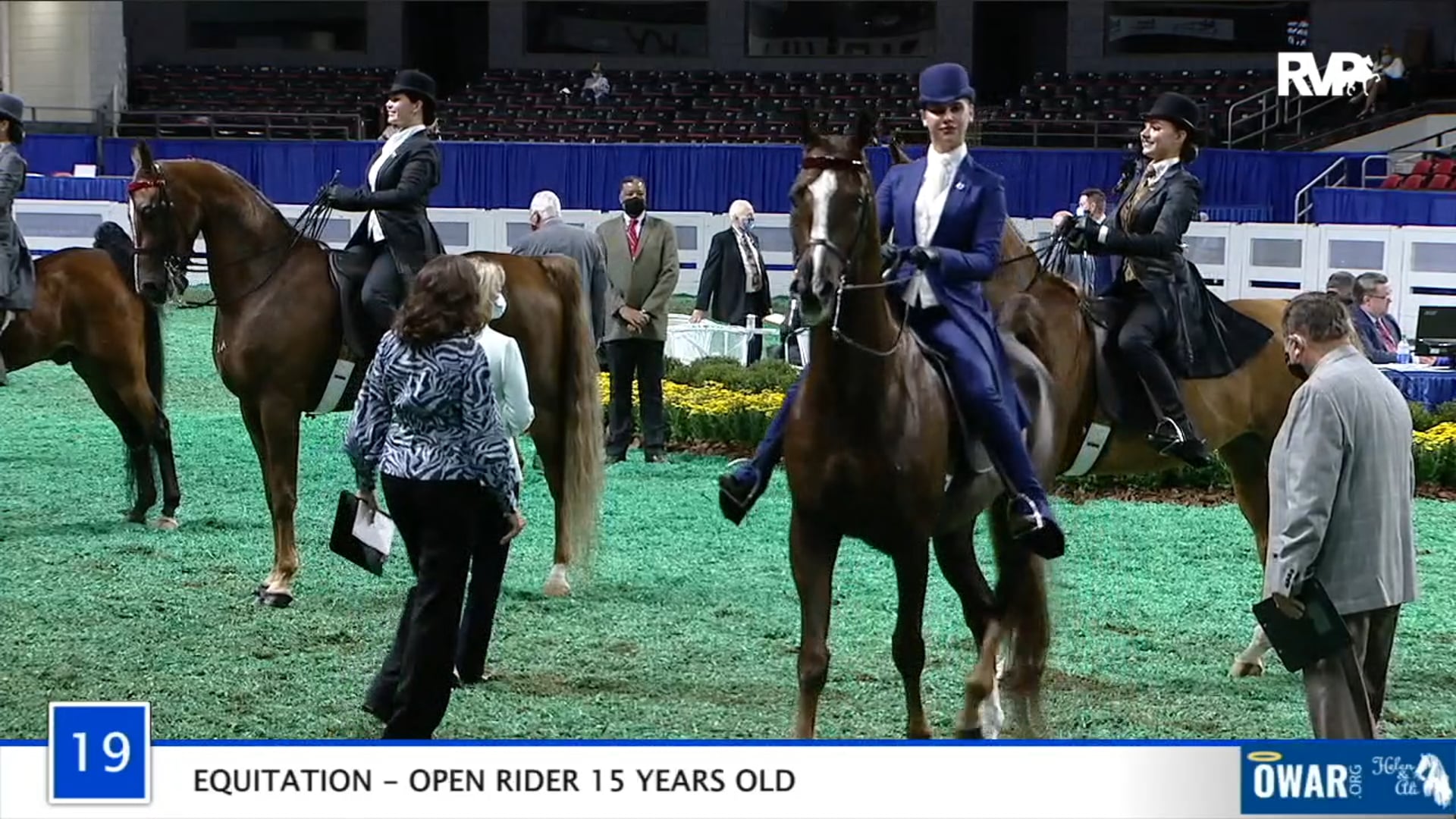WCHS 2020 Class 19 - Equitation - Open Rider 15 Years Old
