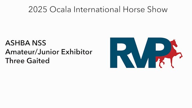 OI25 - Class 34 - ASHBA NSS Amateur:J...