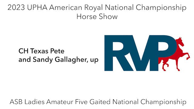 AR23 - Class 178 - CH Texas Pete and ...