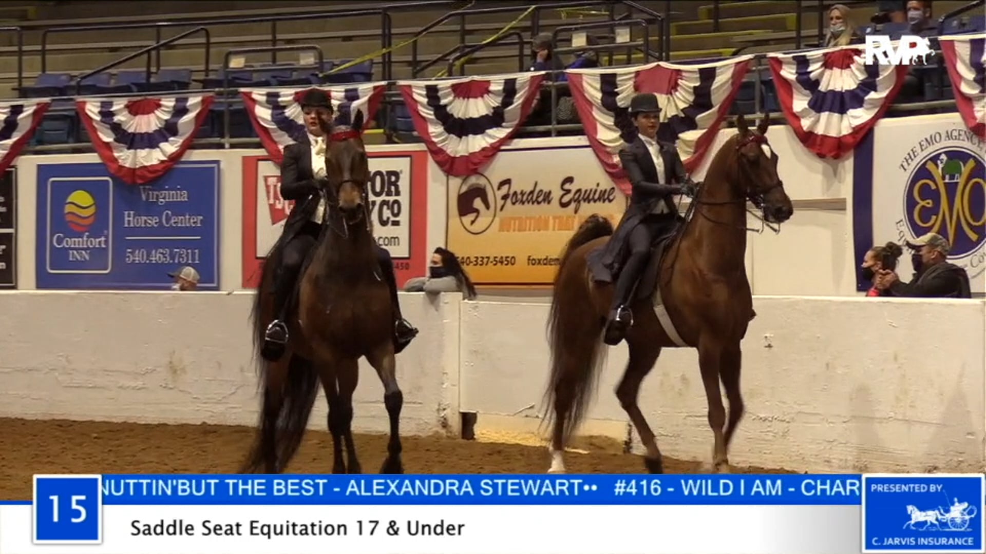 2020 BB - Class 15 Saddle Seat Equitation 17 & Under