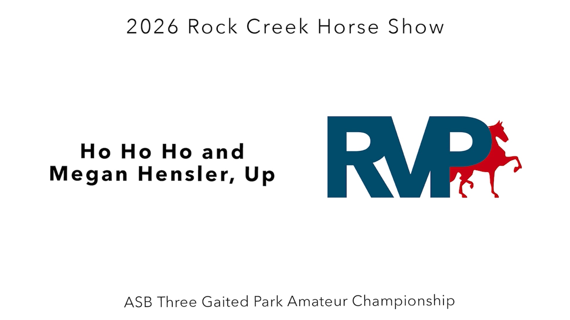 RC26 - Class 98 - Ho Ho Ho and Megan Hensler, Up