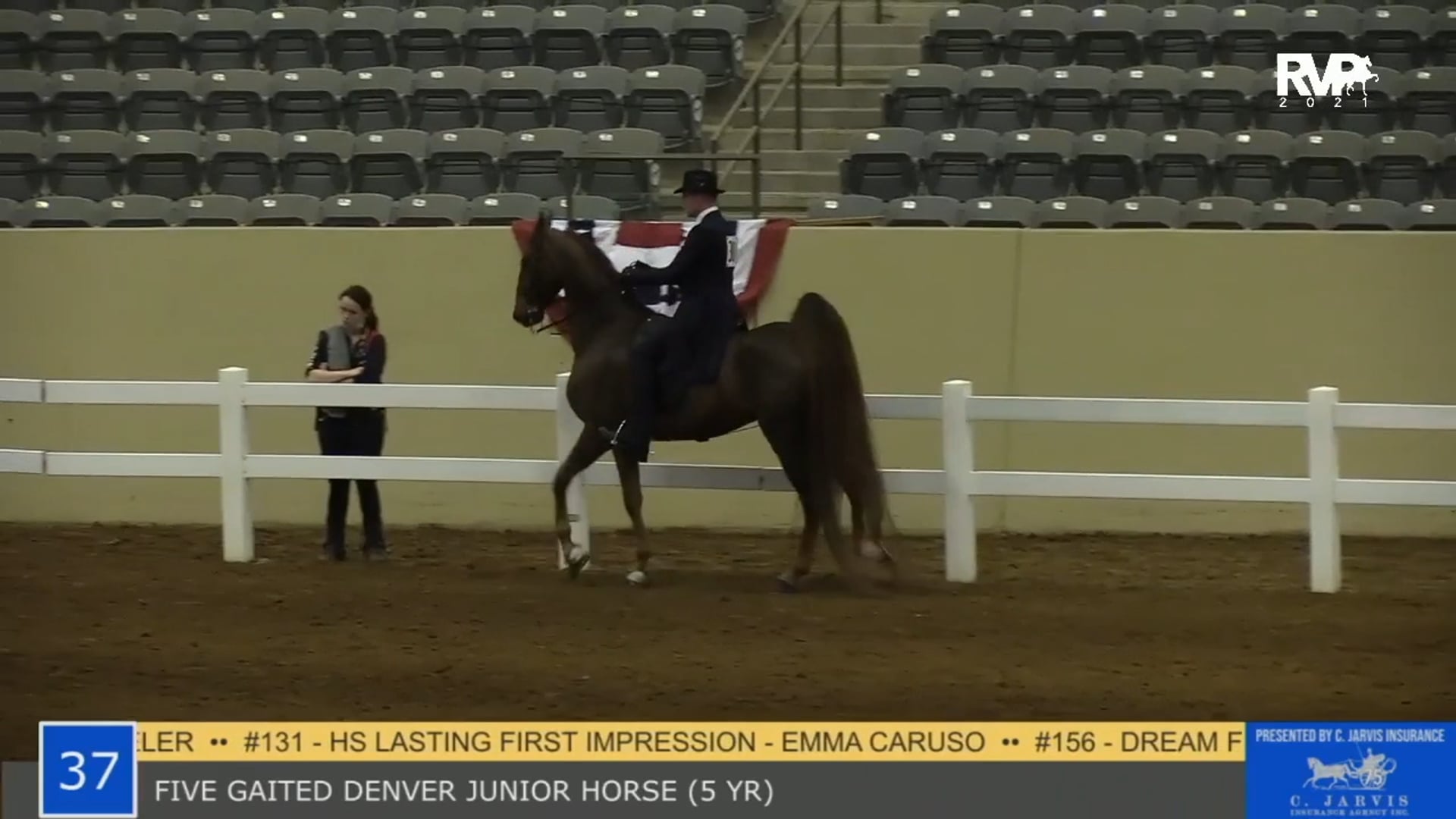 KYSP21 - Class 36 - ASHA National Select Three Gaited Show Pleasure AM Jr