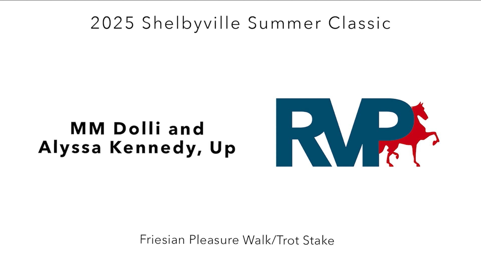 SSC25 - Class 68 - MM Dolli and Alyssa Kennedy, Up