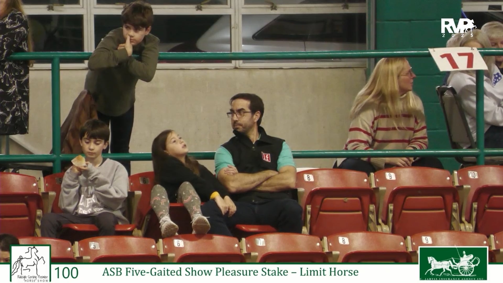 RSP25 - Class 100 - ASB Five Gaited Show Pleasure Stake Limit Horse