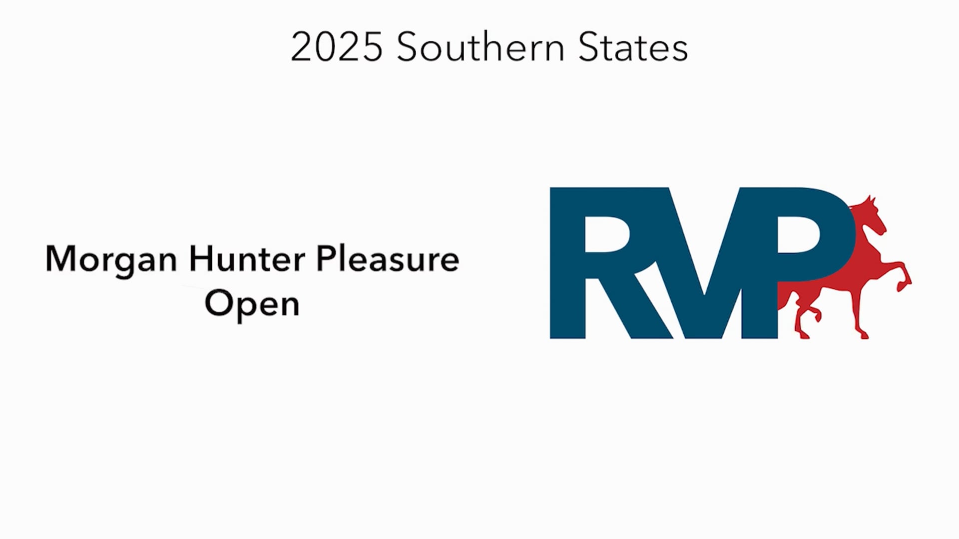 SS25 - Class 53 - Morgan Hunter Pleasure Open