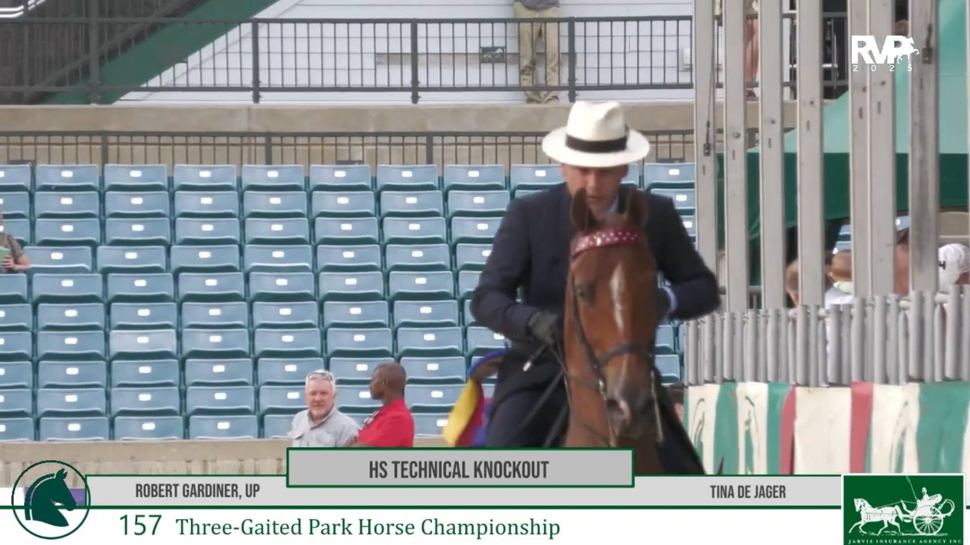LJL25 - Class 157 - Three Gaited Park Horse Championship