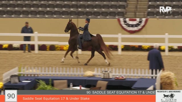 KYFC22 - Class 90 - Saddle Seat Equit...
