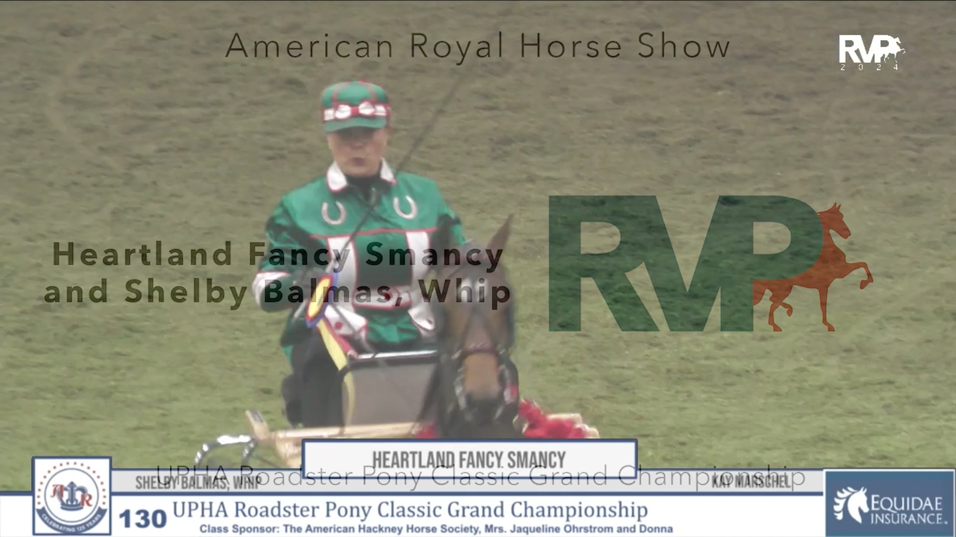 AR24 - Class 130 - Heartland Fancy Smancy and Shelby Balmas, Whip