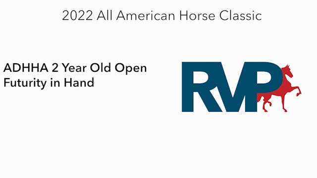 AAC22 - Class 13 -  ADHHA 2 Year Old ...
