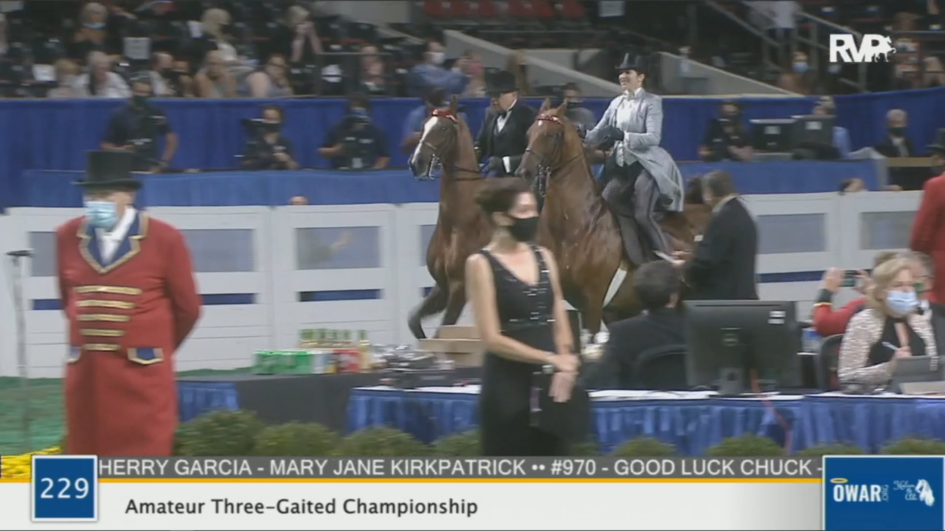 WCHS 2020 Class 229 - Amateur Three-Gaited Championship