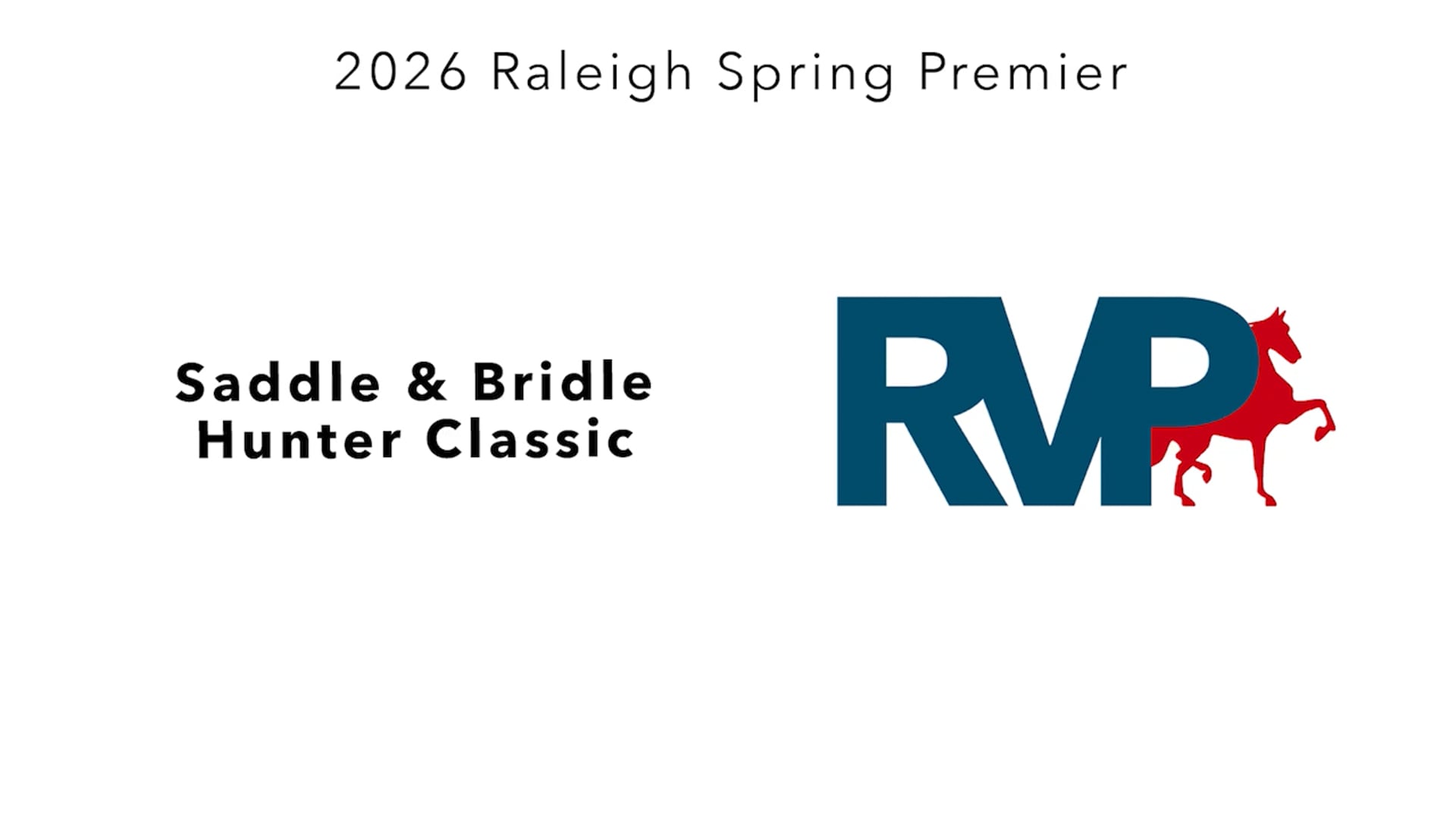 RSP26 - Class 42 - Saddle & Bridle Hunter Classic