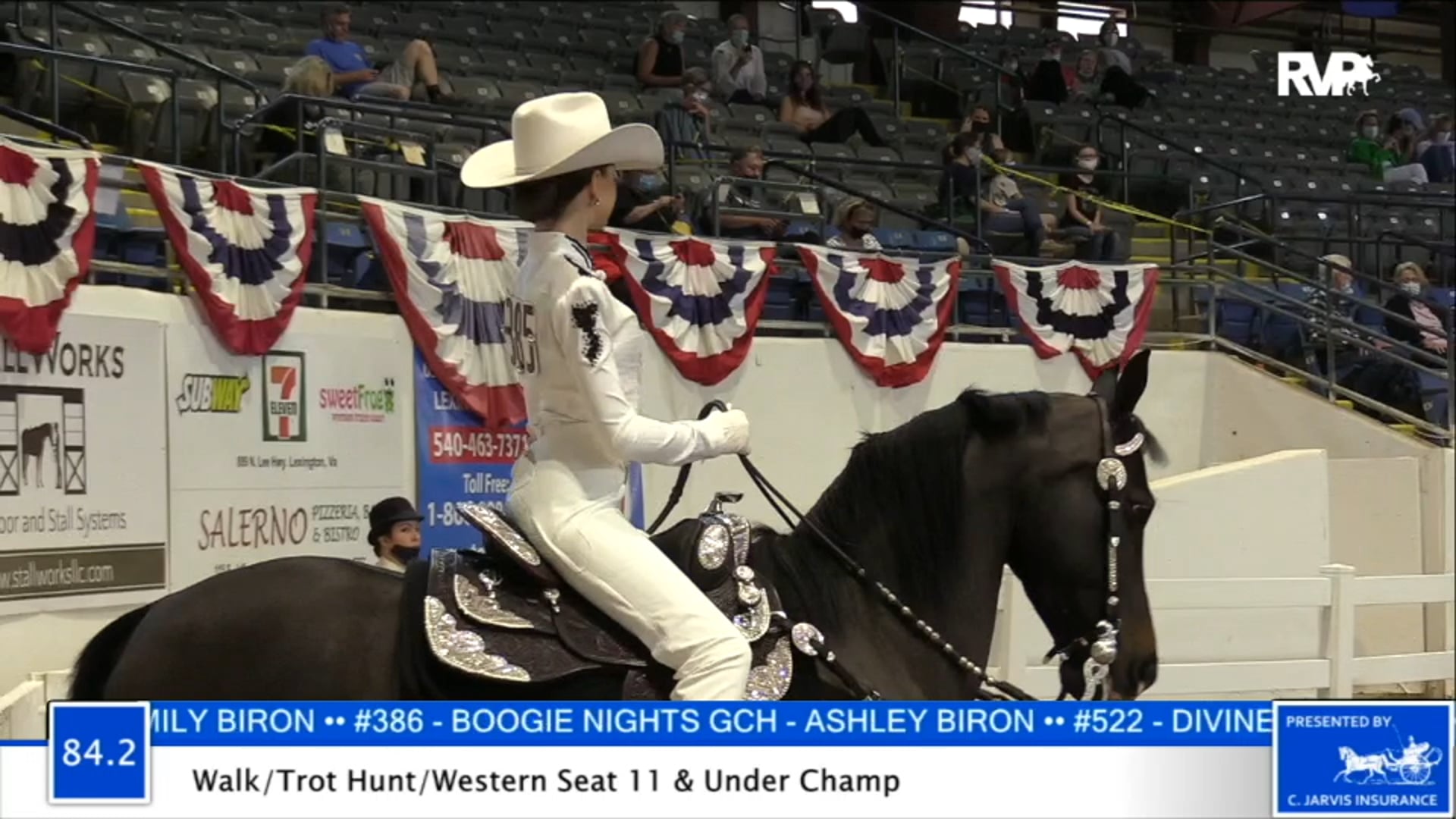 2020 BB - Class 84.2 Walk:Trot Hunt:Western Seat
11 & Under Championship