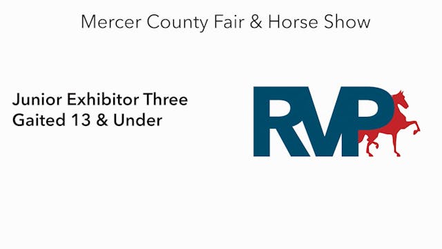 MCF23 - Class 14 -  Junior Exhibitor ...