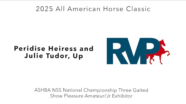 AAC25 - Class 49 - Peridise Heiress a...