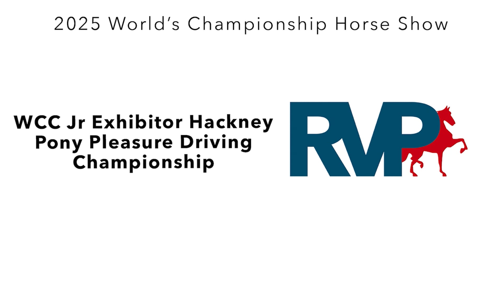 WCHS25 - Class 175 - WCC Jr Exhibitor Hackney Pony Pleasure Driving Championship