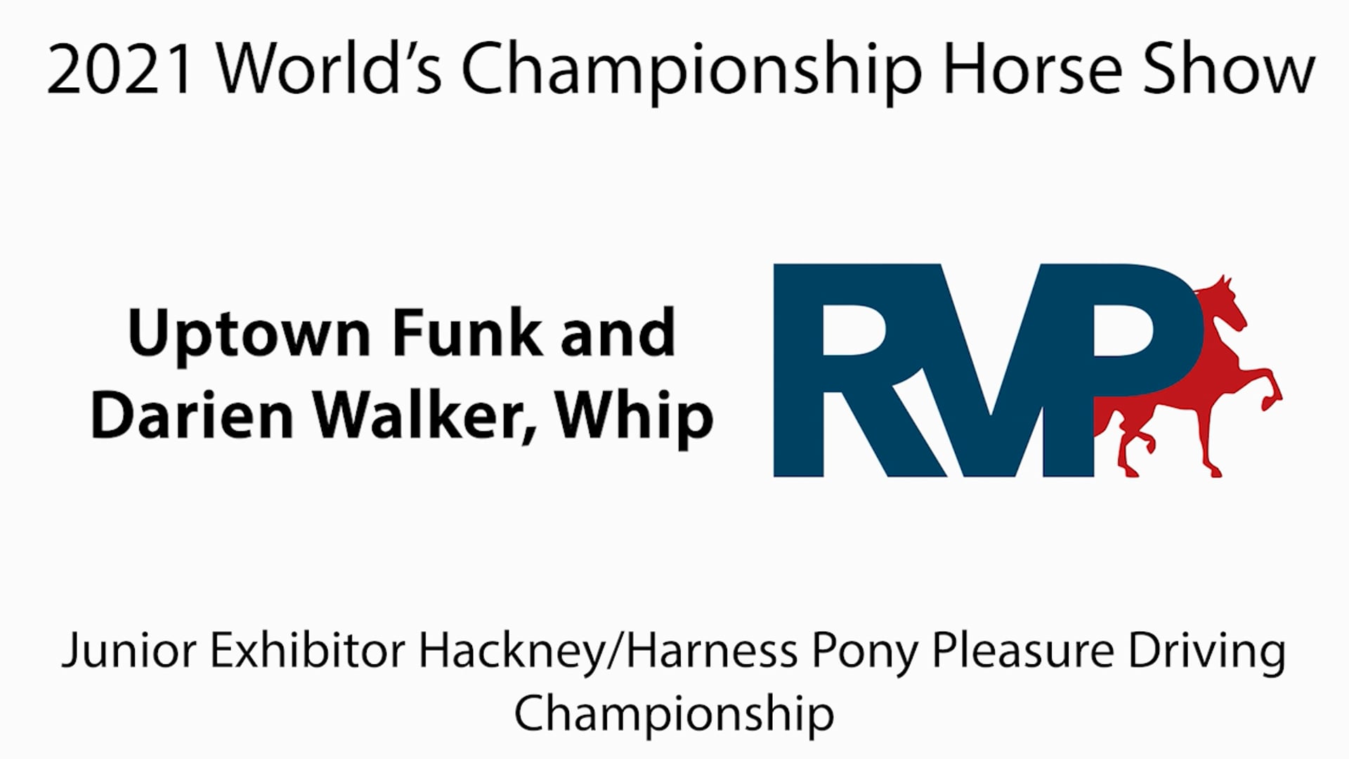 WCHS21 - Class 175 - Uptown Funk and Darien Walker, Whip