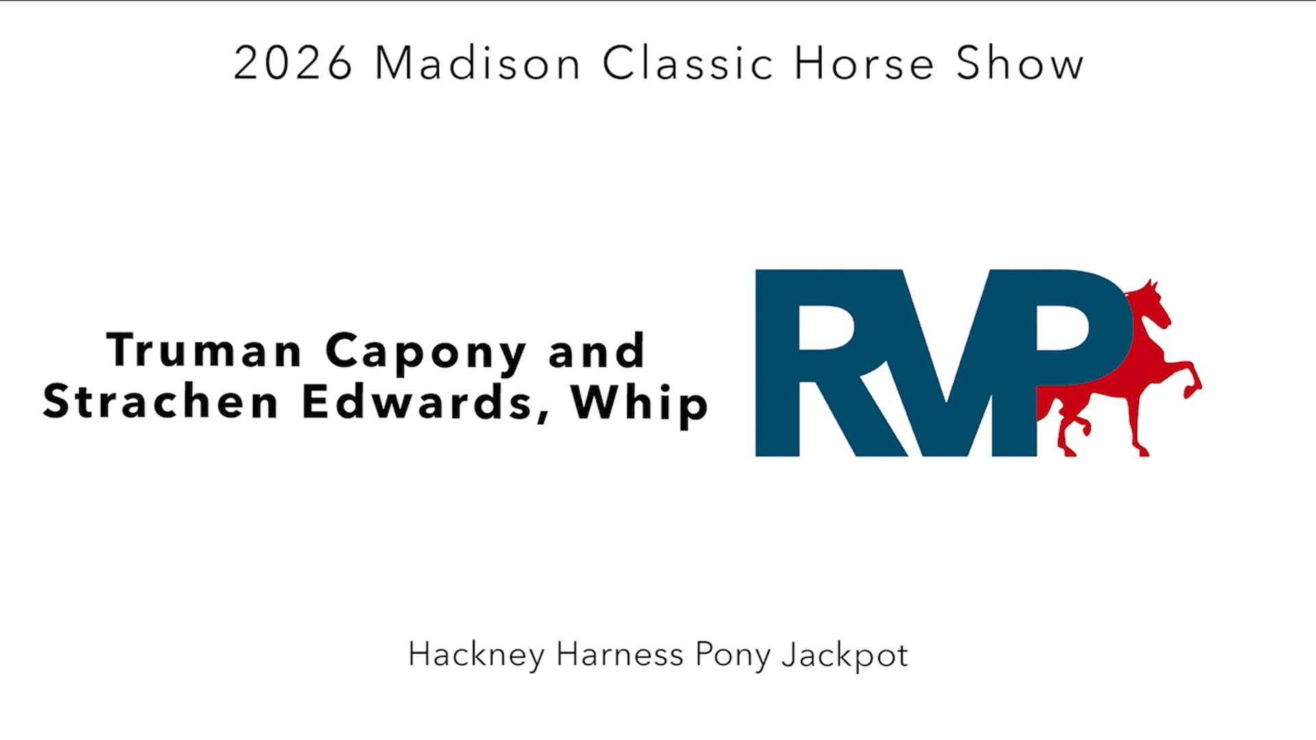 MC26 - Class 120 - Truman Capony and Strachen Edwards, Whip