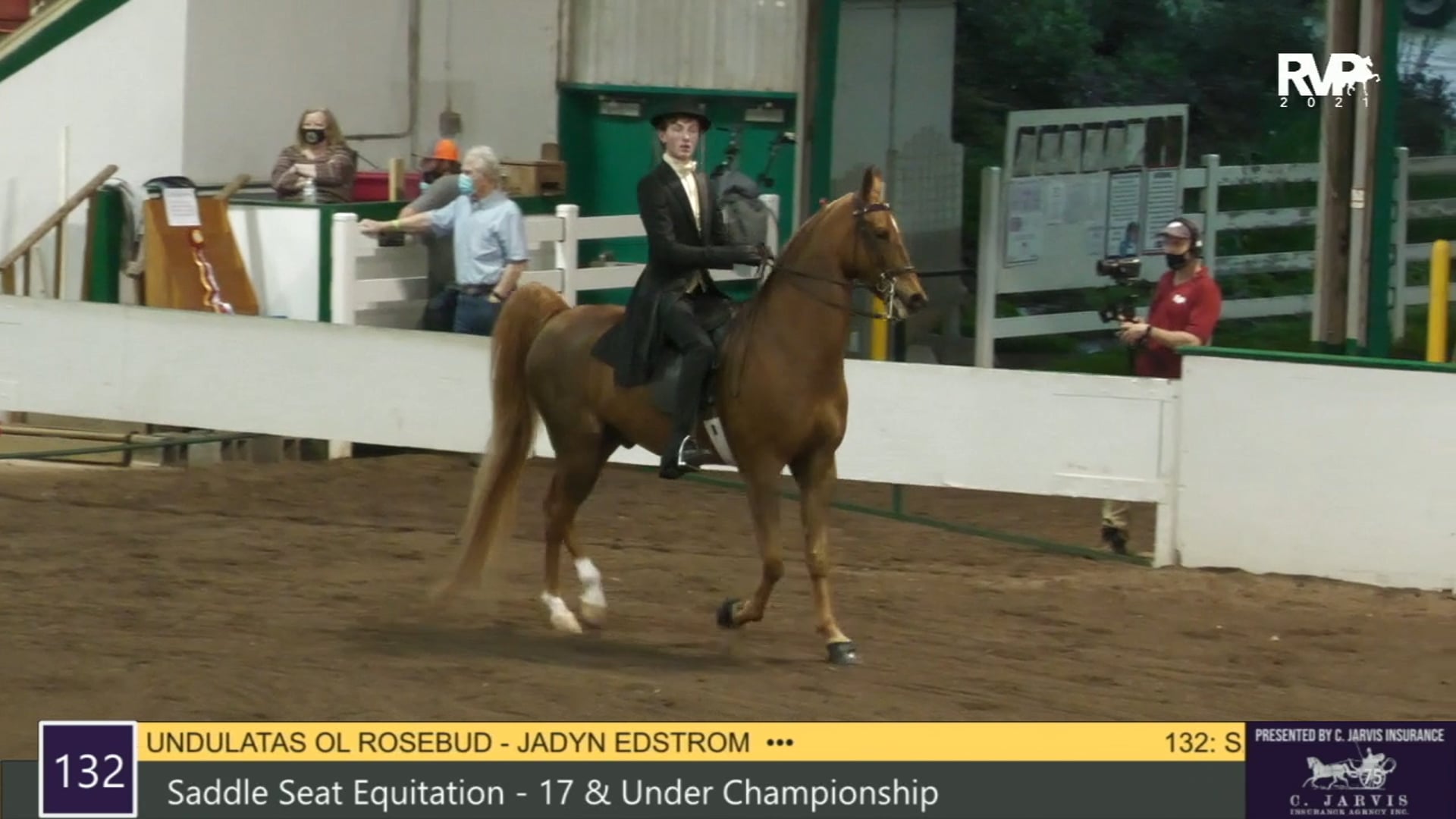 RSP21 - Class 132 - Saddle Seat Equitation 17 
& Under Championship