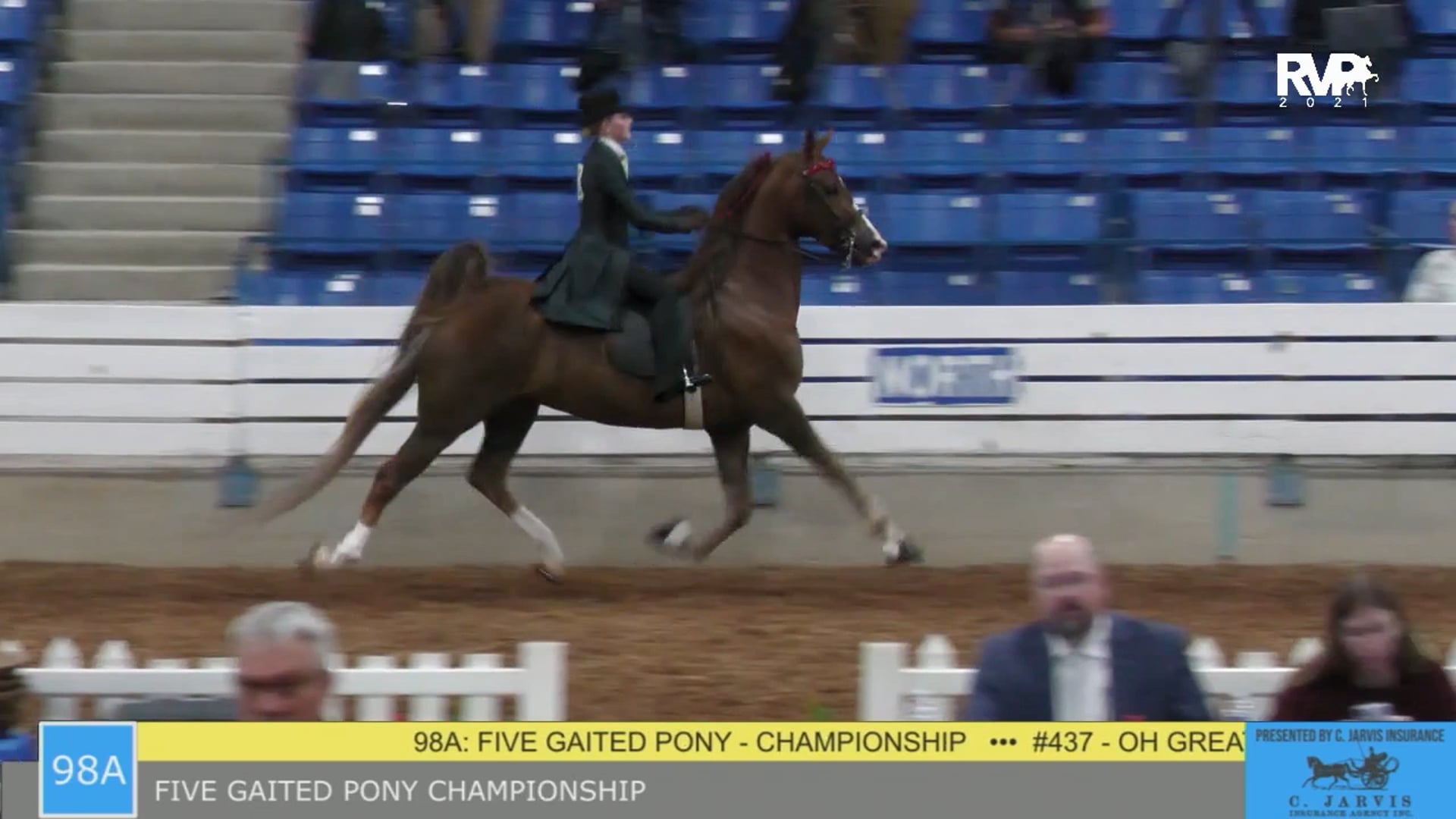 SSSF21 - Class 98A - Five Gaited Pony Championship