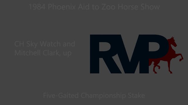 1984 Phoenix Aid to Zoo Horse Show - ...