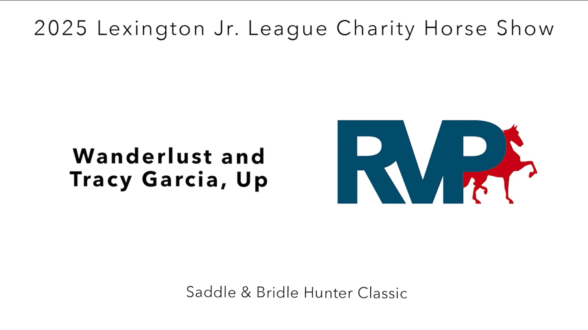 LJL25 - Class 43 - Wanderlust and Tracy Garcia, Up