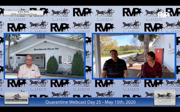 Quarantine Webcast - May 15 - Day 25