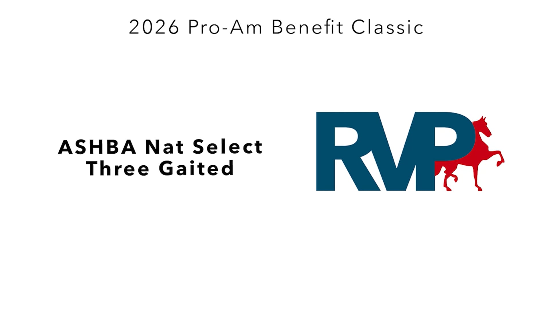 ProAm26 - Class 81 - ASHBA Nat Select Three Gaited