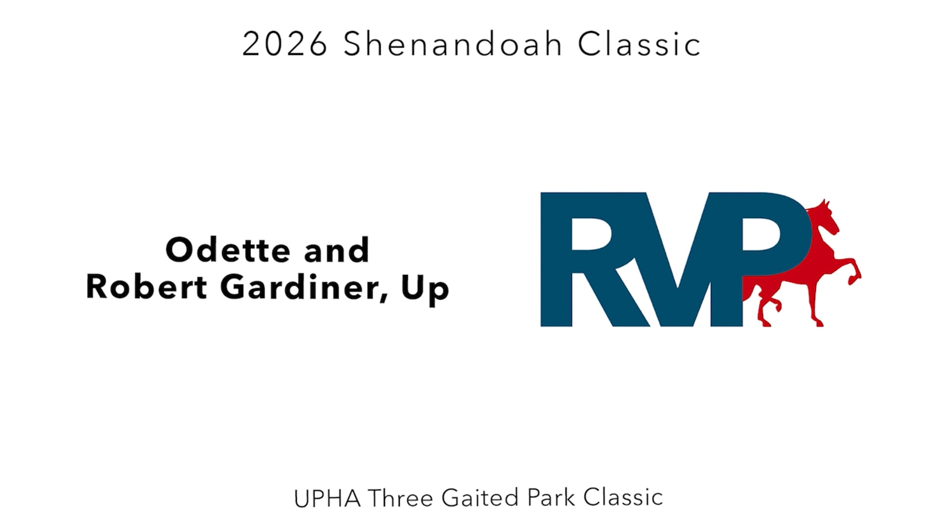 SC26 - Class 71 - Odette and Robert Gardiner, Up