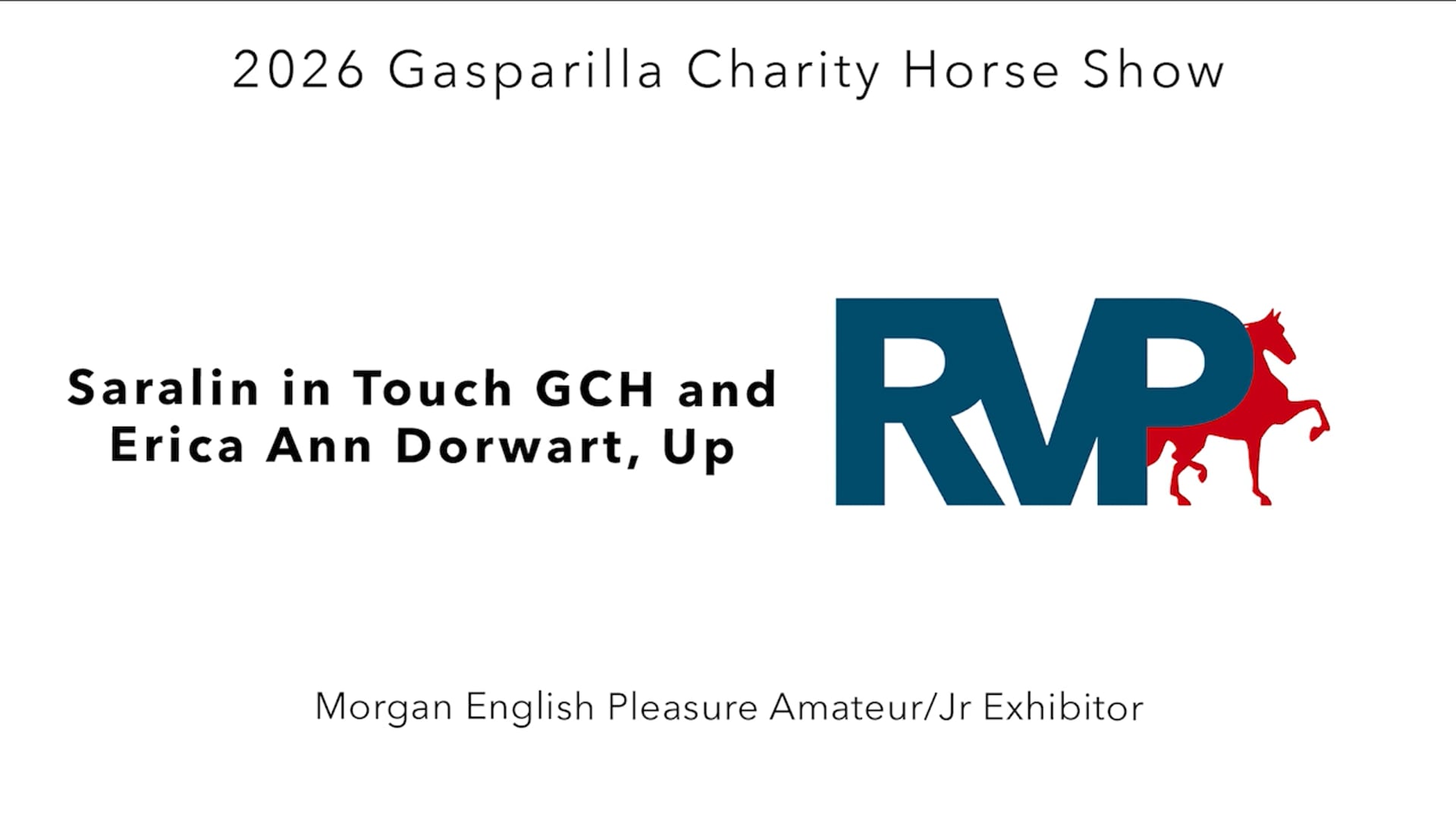 GC26 - Class 26 - Saralin in Touch GCH and Erica Ann Dorwart, U[