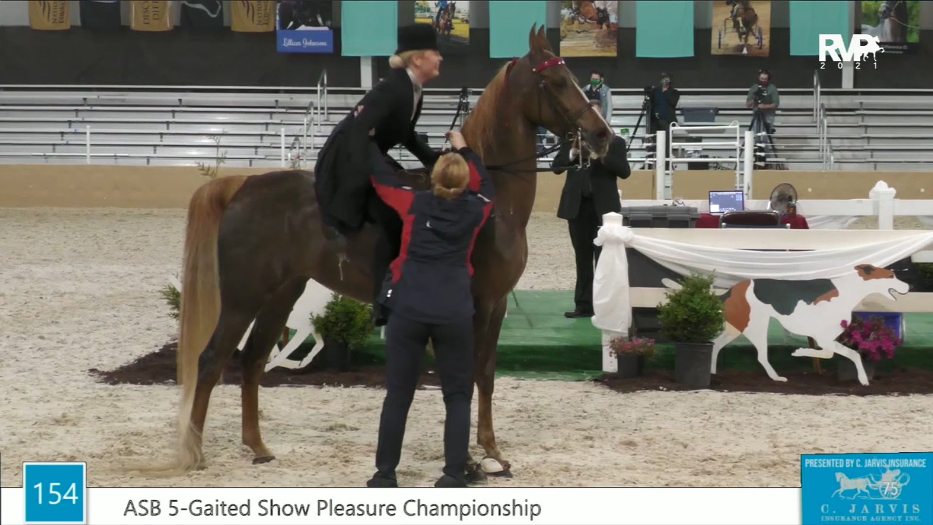 BS21 - Class 154 - ASB Five Gaited Show Pleasure Championship