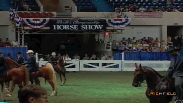 2002 WCHS Class 52 Junior Five Gaited...