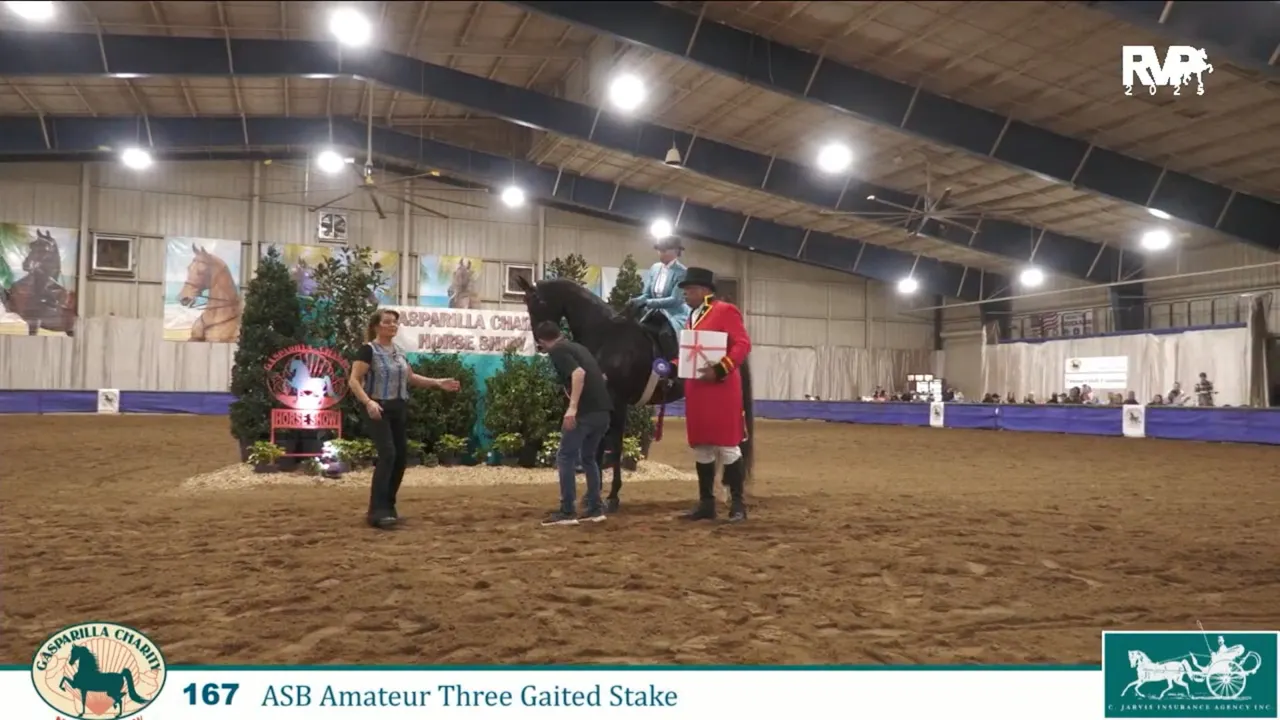 GC25 - Class 167 - ASB Amateur Three Gaited Stake - Richfield Video Archive