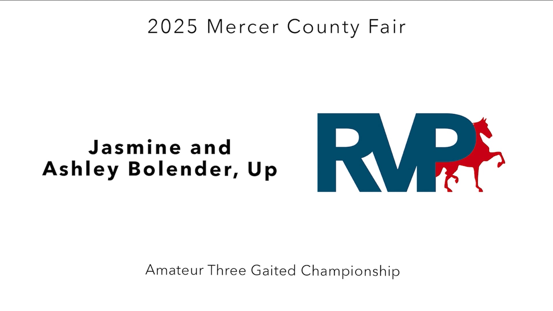 MCF25 - Class 79 - Jasmine and Ashley Bolender, Up