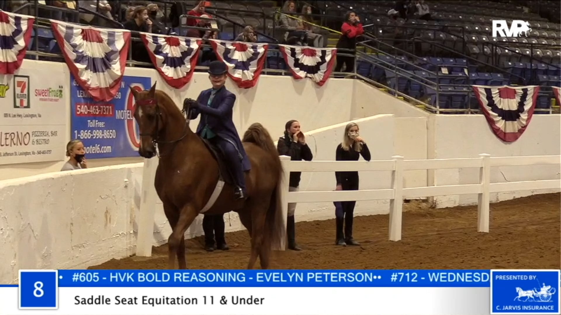 2020 BB - Class 8 Saddle Seat Equitation 11 & Under