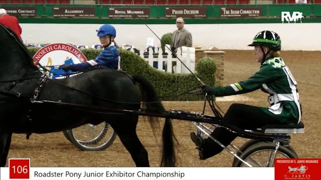 NCSC21 - Class 106 - Roadster Pony Ju...